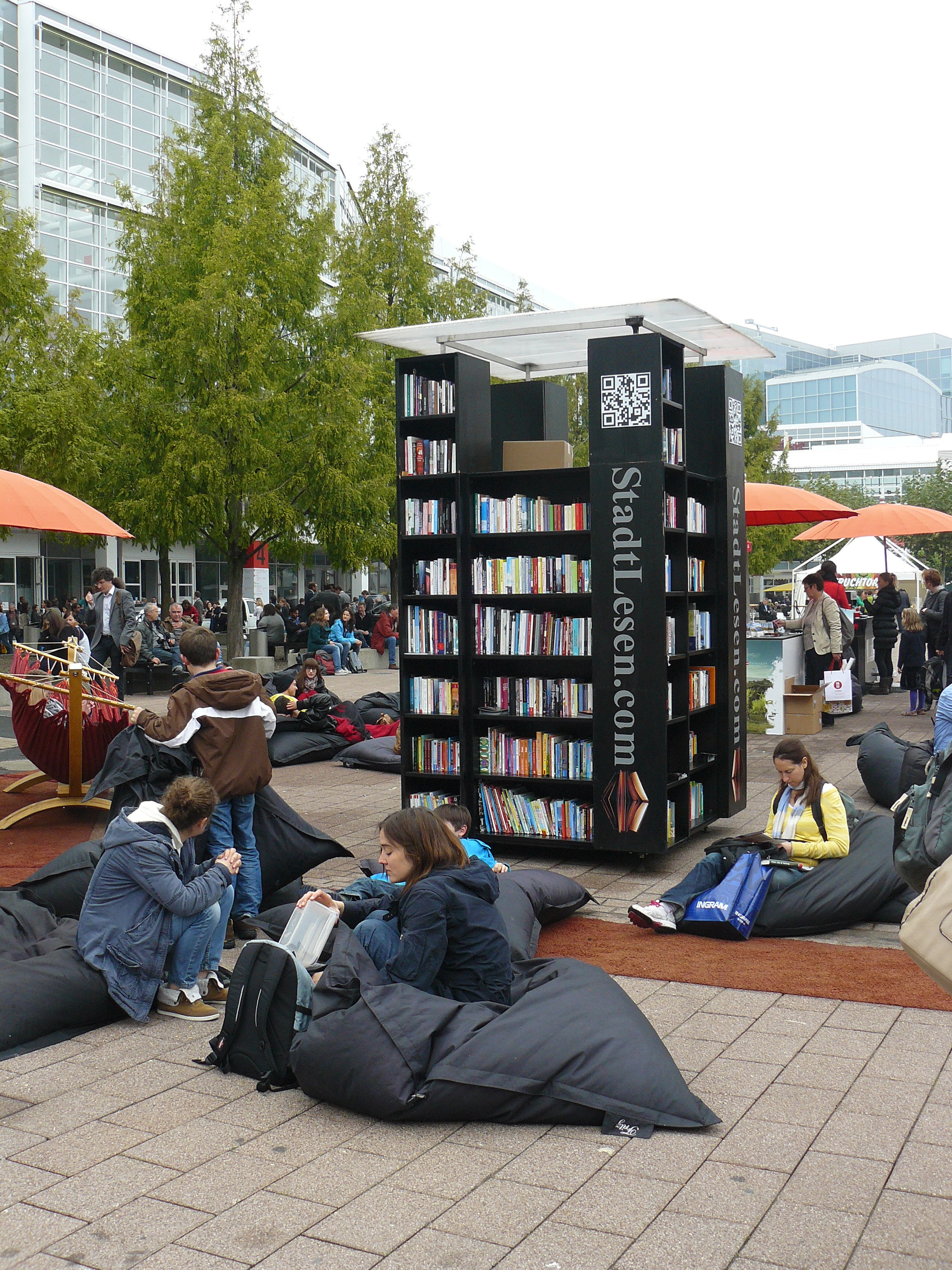 Bibliothek draußen